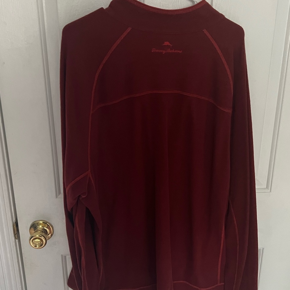 Tommy Bahama 1/4 Zip Reversible Pullover